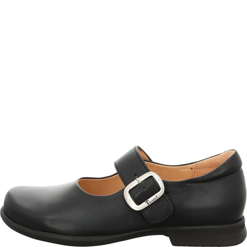 Think PENSA Women Woman Ballerina - Material: Leather in Black