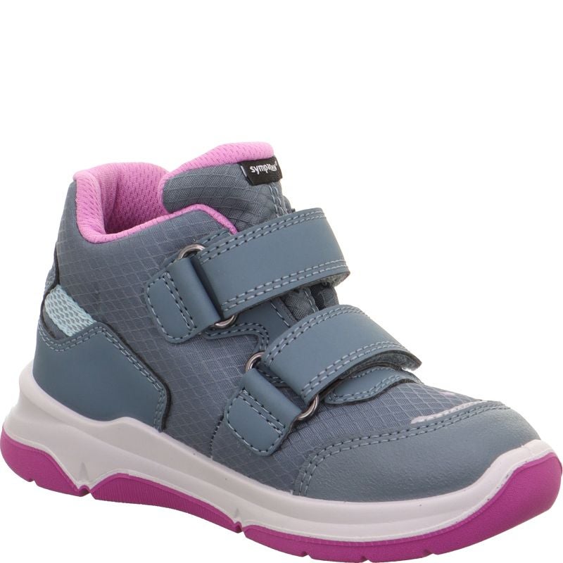 Superfit COOPER Mädchen Sneaker high - Material: Textil/Sonstiges Material in Blau