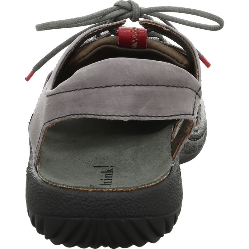Think CHANGE HERREN Men Sandal - Material: Leather in Grey