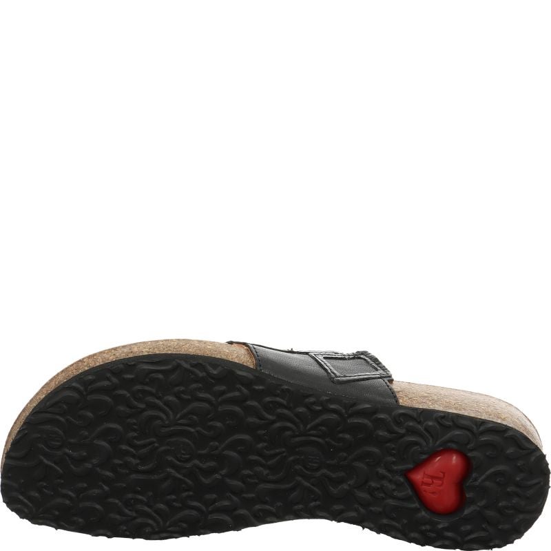 Think JULIA DAMEN Mules - Material: Leather in Black