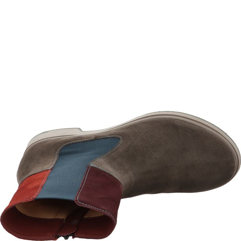 Think COGITA Woman Cheslea boot - Material: Leather in Grey