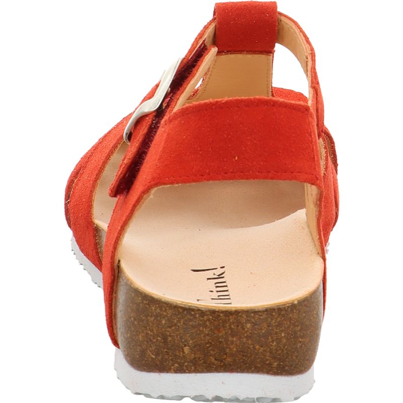 Think JULIA DAMEN Woman  - Material: Leather in Red