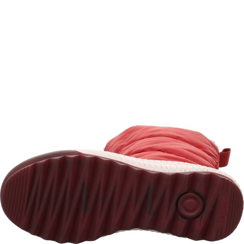 Legero TIRANO Damen Stiefelette - Material: Leder/Textil in Rot