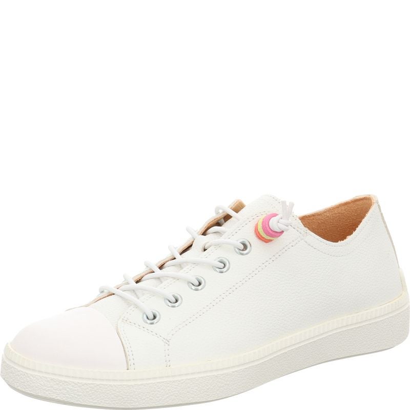 Think TURNA WOMEN Woman Sneakers low - Material: Leather in White