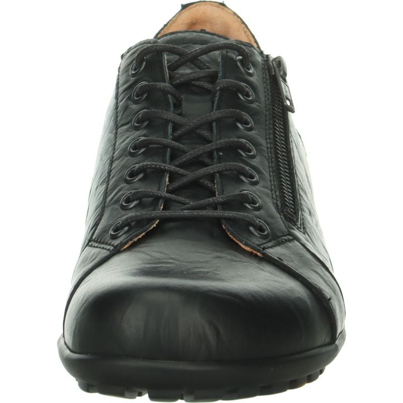 Think KONG HERREN Men  - Material: Leather in Black