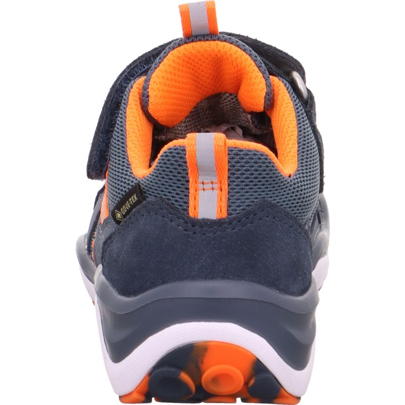Superfit SPORT5 Unisex, Boys Sneakers low - Material: Leder/Sonstiges Material/Texti in Blue