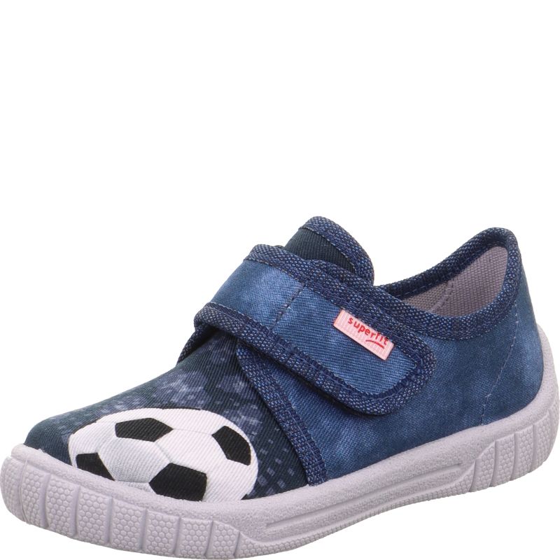 Superfit BILL Jungen Hausschuh - Material: Textil in Blau