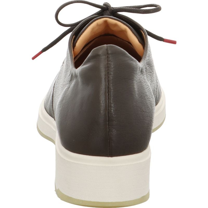 Think COGITA Woman Lace up shoe - Material: Leather in Grey