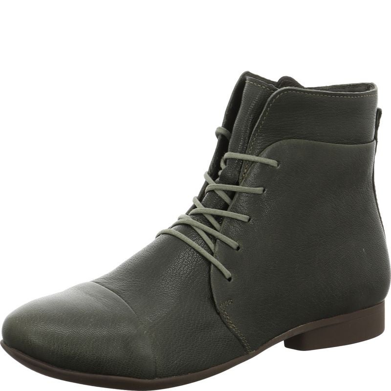Think GUAD2 Ankle boot - Material: Leather in Olive