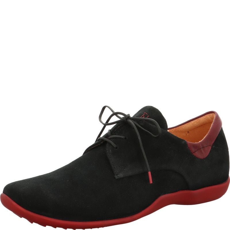 Think STONE HERREN Men Lace up shoe - Material: Leather in Black
