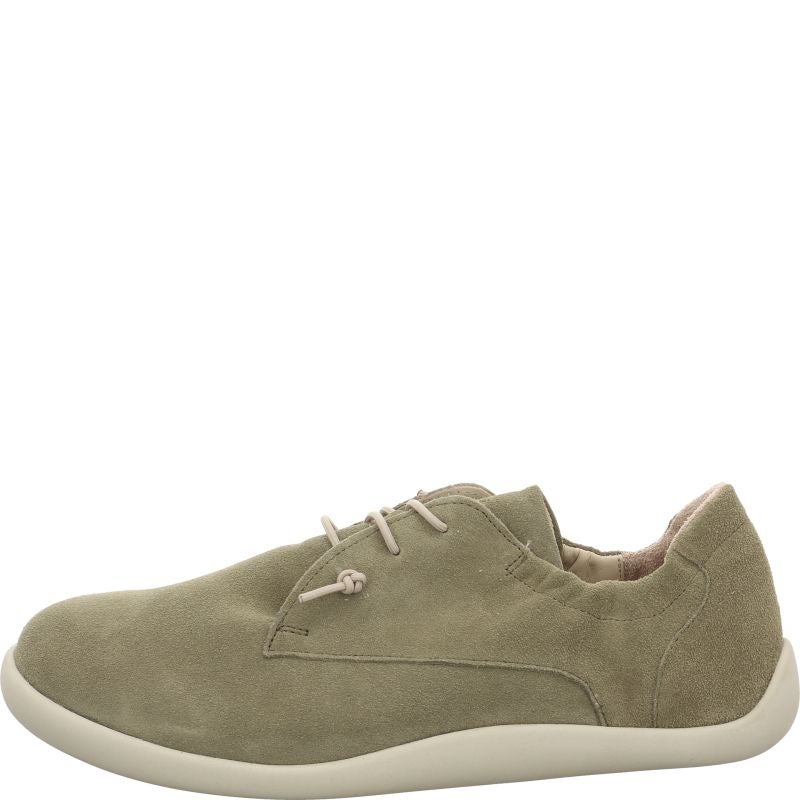 Think HAPPAT Sneakers low - Material: Leather in Olive