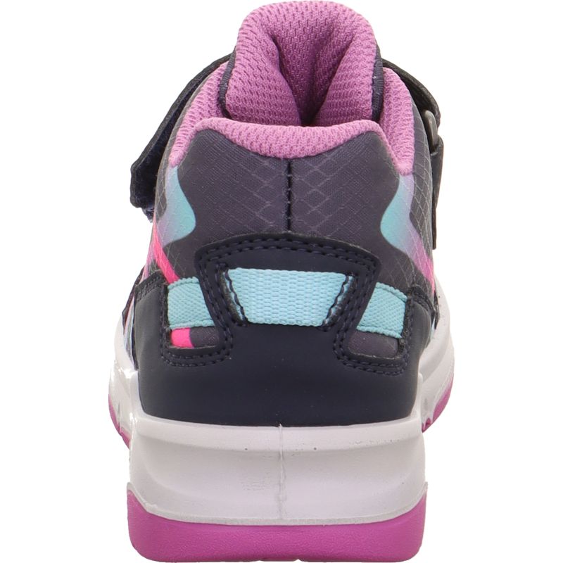 Superfit COOPER Girls Sneakers high - Material: Textil/Sonstiges Material in Blue