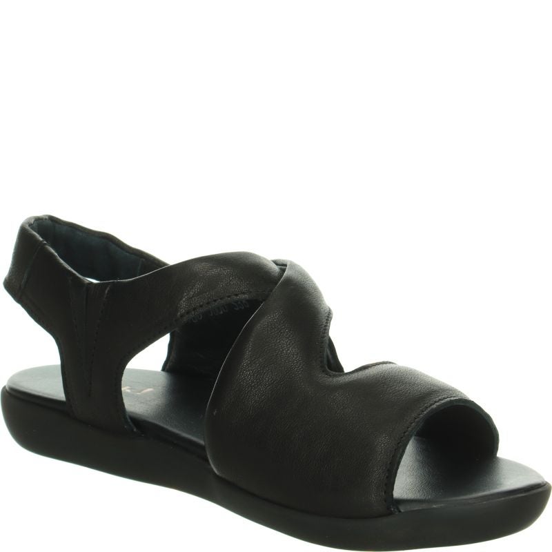 Think NATURE SAND Woman  - Material: Leather in Black