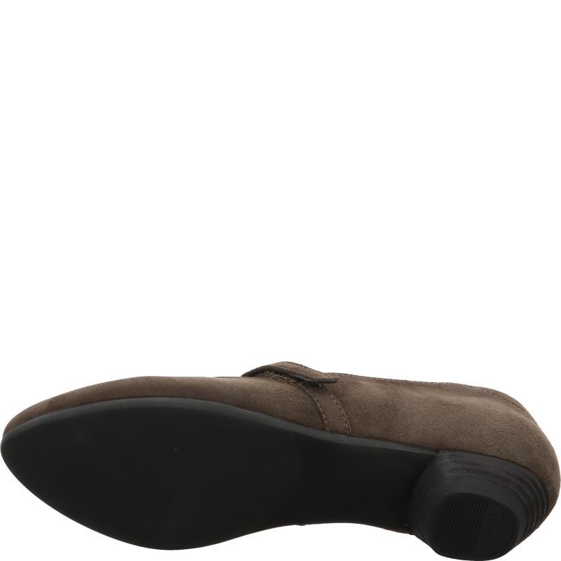 Think GRACE Woman Pumps - Material: Leather in Grey