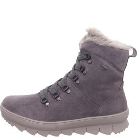 legero NOVARA Damen Schnürboots - Material: Leder in Grau