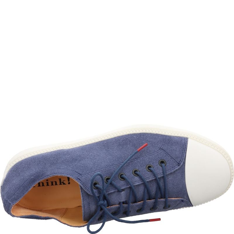 Think TURNA MEN Men Sneakers low - Material: Leather in Blue
