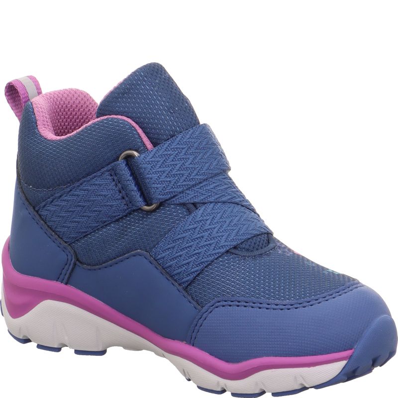 Superfit SPORT5 Girls Sneakers high - Material: Textil/Sonstiges Material in Blue