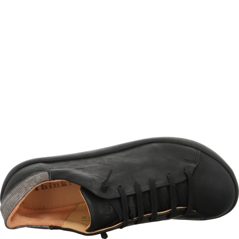 Think! BLO Damen Sneaker low - Material: Leder in Schwarz