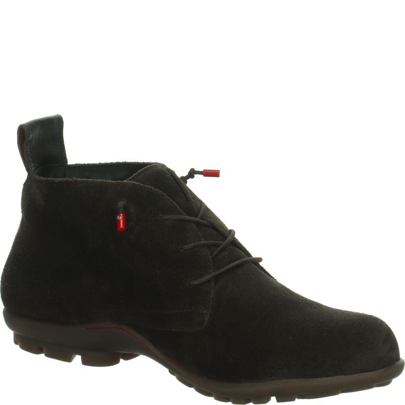 Think KONG HERREN Ankle boot - Material: Leather in Brown