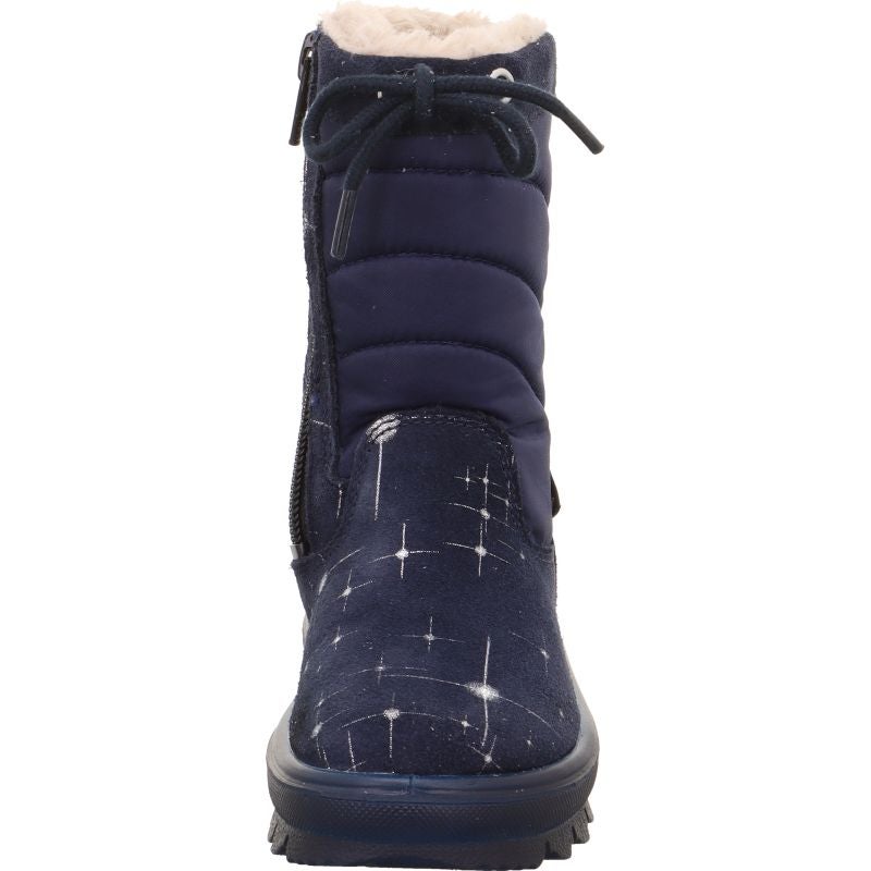 Superfit FLAVIA Girls Boot - Material: Leather/Textil in Blue