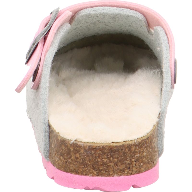 Superfit FUSSBETTPANTOFFEL Girls Clog - Material: Textile in Blue