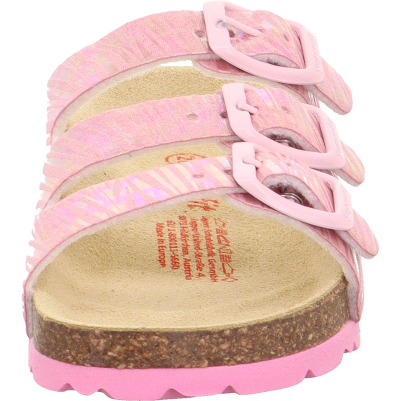 Superfit FUSSBETTPANTOFFEL Slipper - Material: Textile in Rose