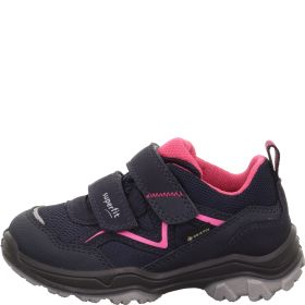 Superfit JUPITER Mädchen Sneaker low - Material: Textil/Sonstiges Material in Blau