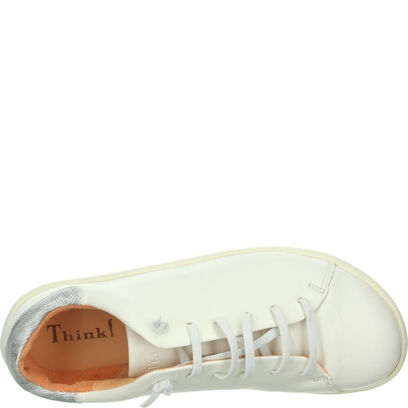 Think BLO Sneakers low - Material: Leather in White