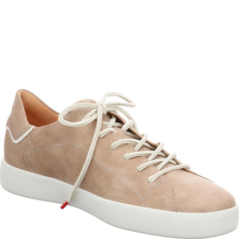Think JOEKING Men Sneakers low - Material: Leather in Beige