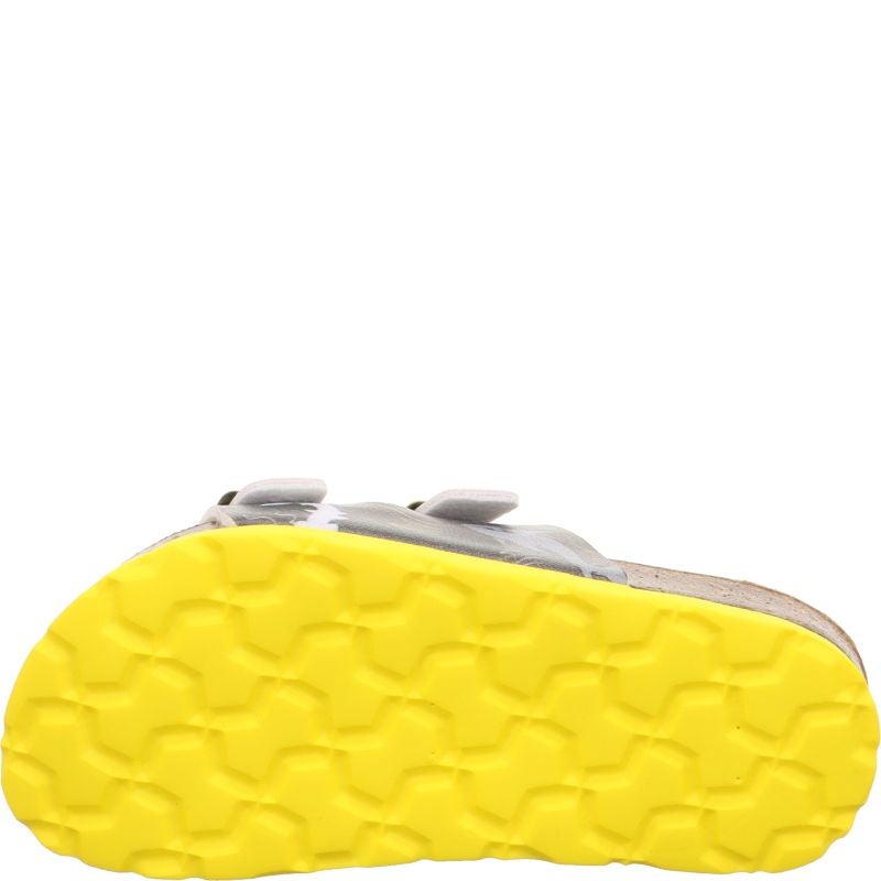 Superfit FUSSBETTPANTOFFEL Mädchen Pantoffel - Material: Sonstiges Material in Grau