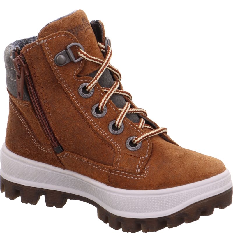 Superfit TEDD Boys Boot - Material: Leather/Textil in Brown