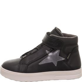 Superfit STELLA Girls Sneakers high - Material: Leder/Sonstiges Material/Texti in Black