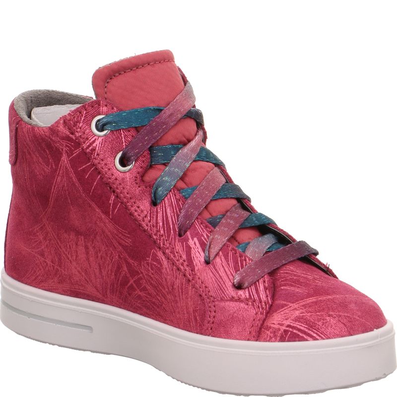 Superfit STELLA Mädchen Sneaker high - Material: Leder/Textil in Rot
