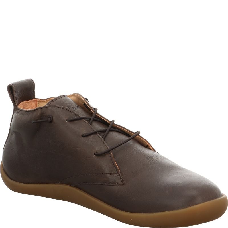 Think! HAPPAT Herren Sneaker high - Material: Leder in Braun