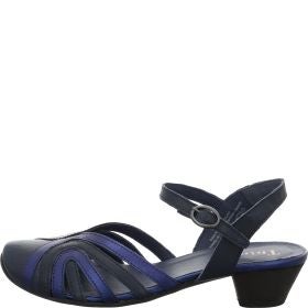 Think AIDA DAMEN Woman Pumps - Material: Leather in Blue