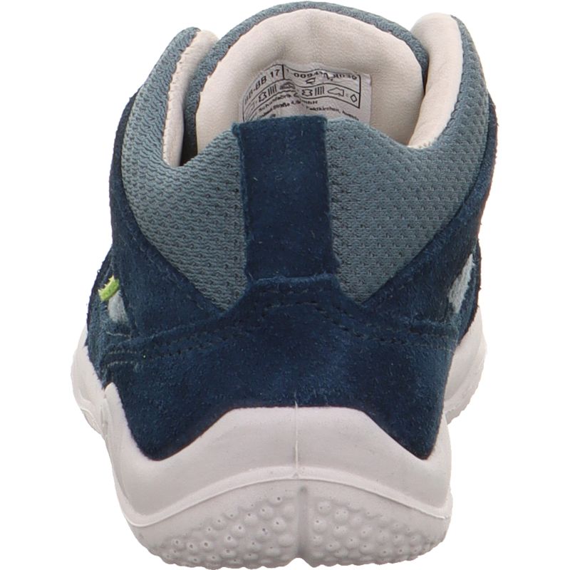 Superfit UNIVERSE Boys Sneakers high - Material: Leather/Textil in Blue