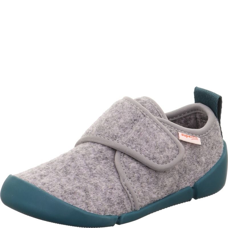 Superfit VENTI Mädchen Hausschuh - Material: Textil in Grau