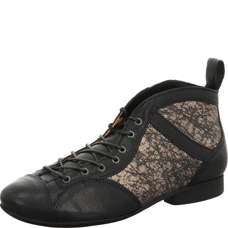 Think GUAD2 Ankle boot - Material: Leather in Multicolored