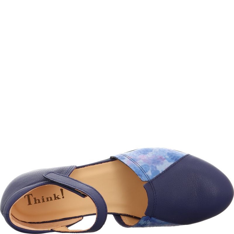 Think GUAD2 Woman  - Material: Leather in Blue