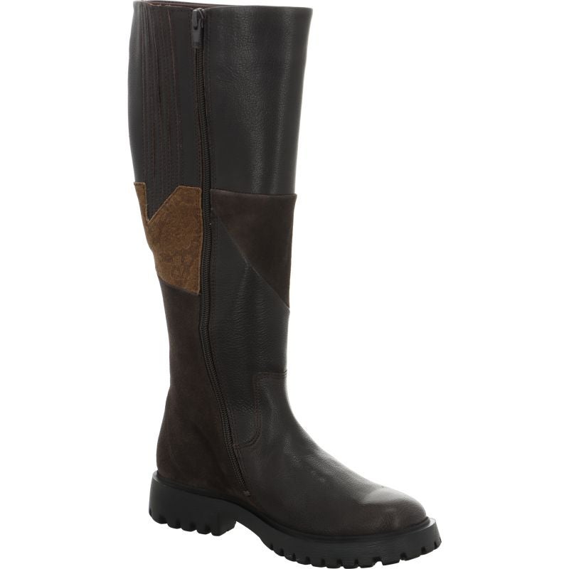 Think TRENTO Woman Boot - Material: Leather in Brown