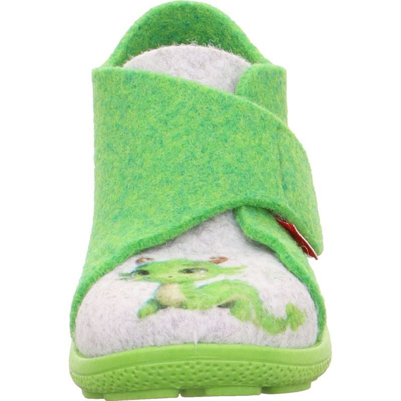 Superfit HAPPY OCTI Boys Slipper - Material: Textile in Green