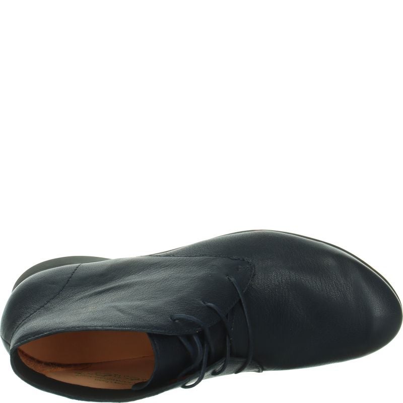 Think! GUAD2 Damen Ankle Boots - Material: Leder in Blau
