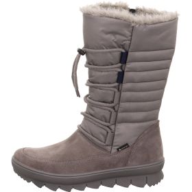 legero NOVARA Damen Stiefel - Material: Leder/Textil in Grau