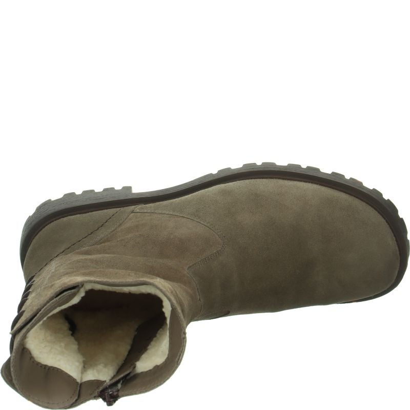 Think TRENTO Ankle boot - Material: Leather in Beige