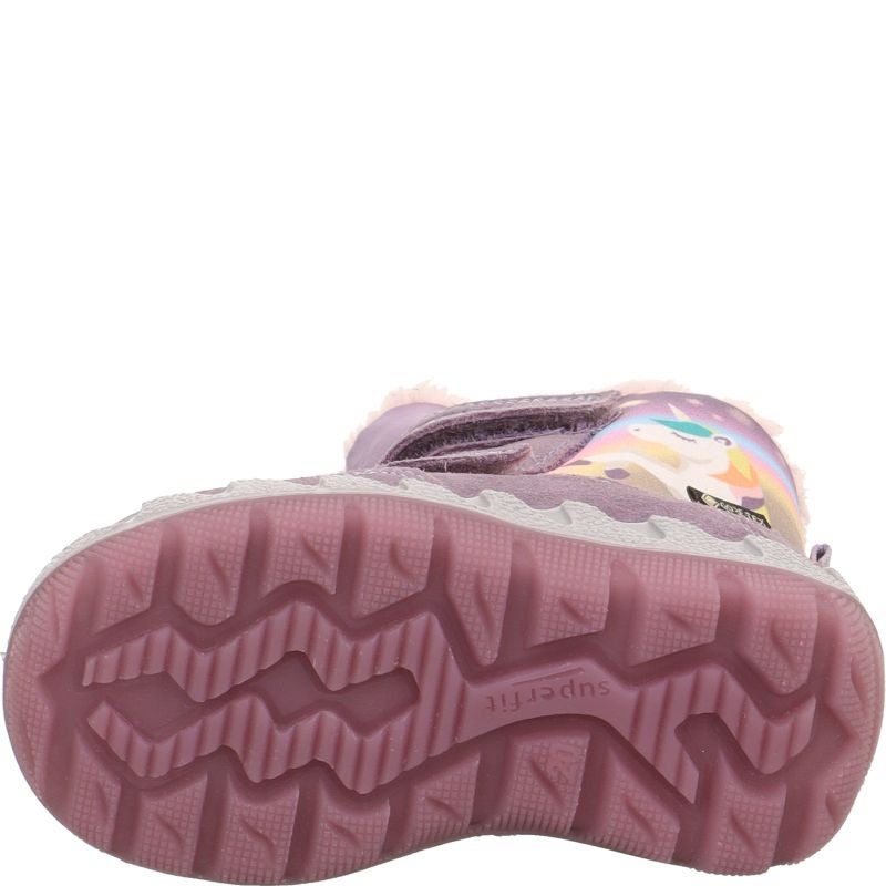 Superfit ICEBIRD Mädchen Boots - Material: Leder/Textil in Lila