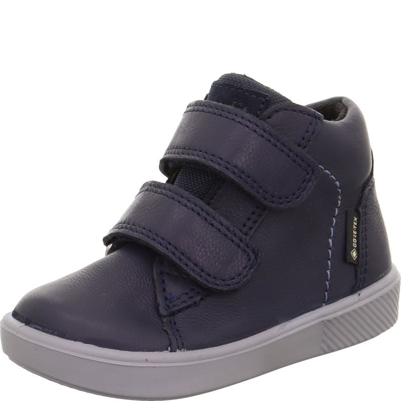 Superfit SUPIES Boys Sneakers high - Material: Leather/Textil in Blue