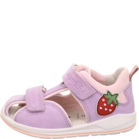 Superfit BOOMERANG Sandale - Material: Leder/Textil in Lila