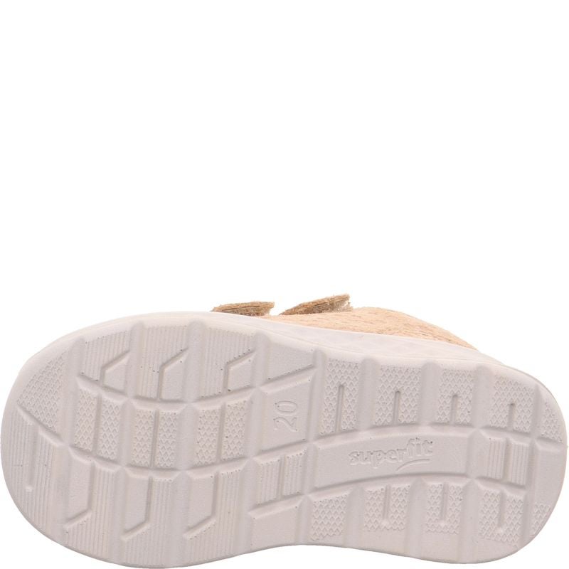 Superfit BREEZE Mädchen Sneaker high - Material: Leder in Beige