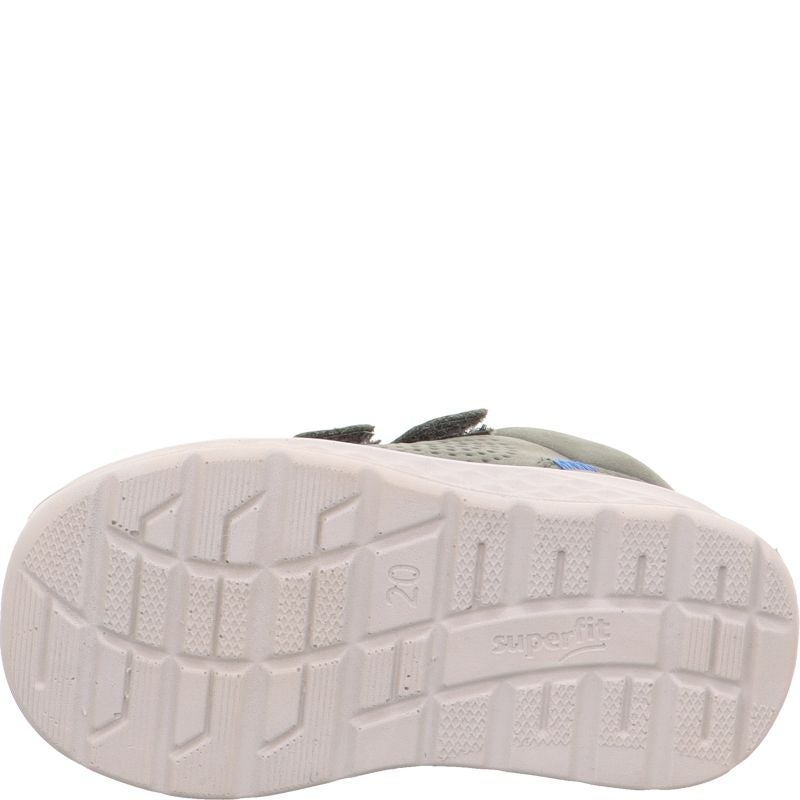 Superfit BREEZE Sneakers high - Material: Leather in Green