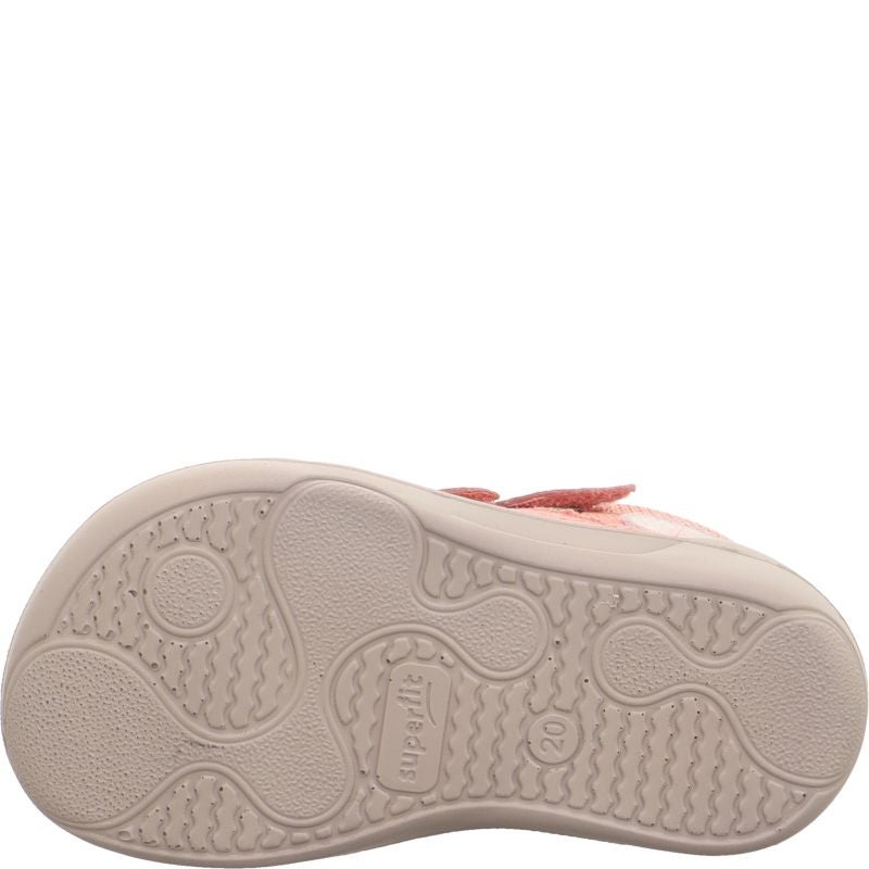 Superfit SUPERFREE Unisex | Girls Sneakers high - Material: Leather/Textil in Rose